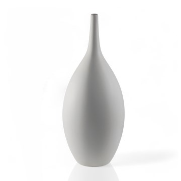 Keramična vaza 47 cm, bela