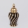 Keramični jar 30x14,8 cm zlata/črna