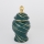 Keramični jar 30x17 cm zlata/zelena