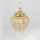 Keramični jar 35x17,5 cm zlata/bela