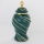 Keramični jar 41x20 cm zlata/zelena