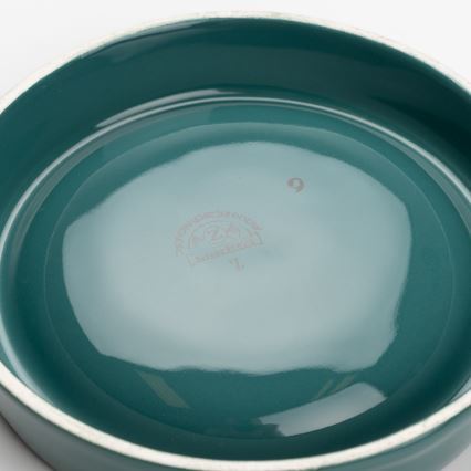 Keramični pepelnik 13 cm turkizna