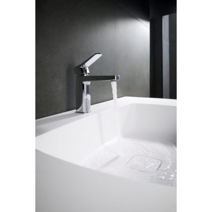 KFA Armatura 4522-815-00 - Baterija za umivalnik + odtok MALAGA 15,9 cm sijajni krom