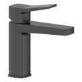 KFA Armatura 4522-825-81 - Umivalniška mešalna pipa + izliv MALAGA 17 cm črna