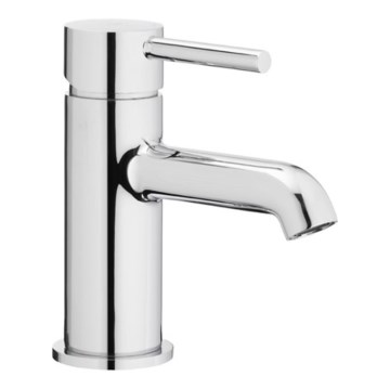KFA Armatura 5032-815-00 - Pipa za umivalnik + odtok s prelivom MOZA 15,2 cm sijajni krom