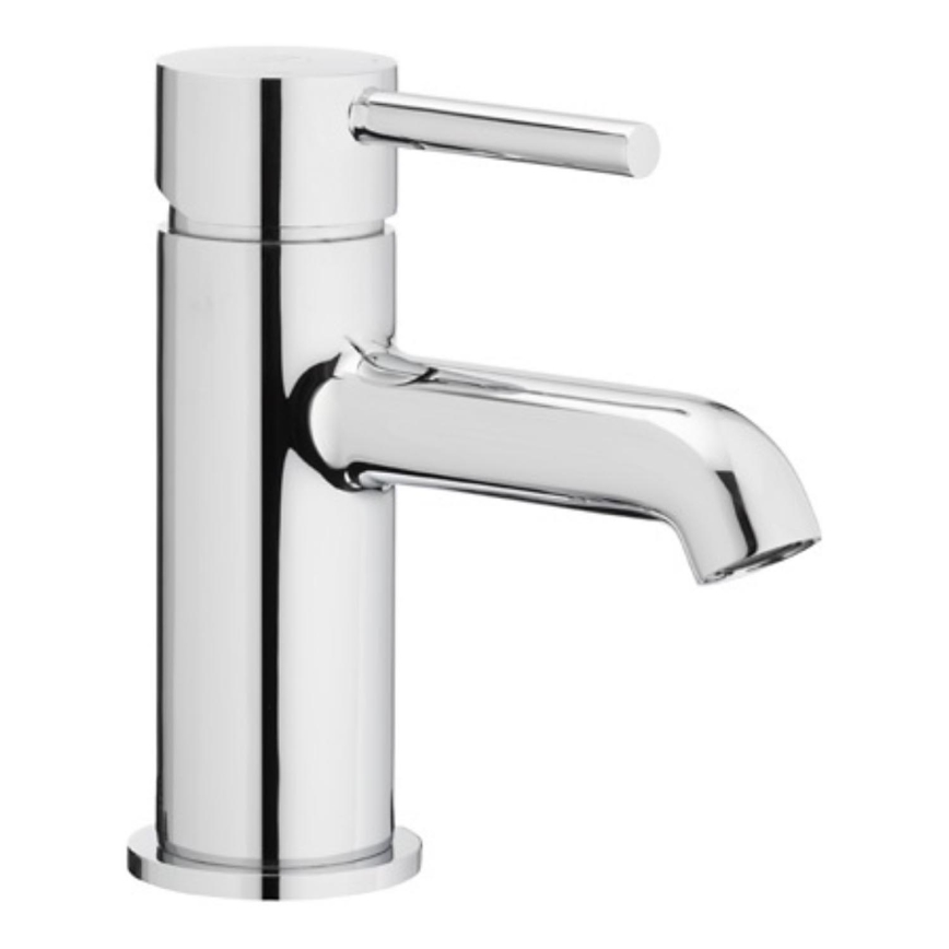 KFA Armatura 5032-815-00 - Pipa za umivalnik + odtok s prelivom MOZA 15,2 cm sijajni krom