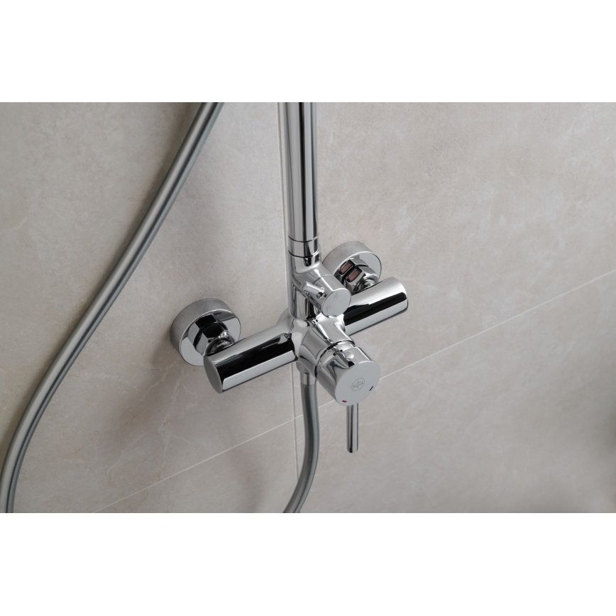 KFA Armatura 5036-910-00 - Tuš set s pipo MOZA sijajni krom