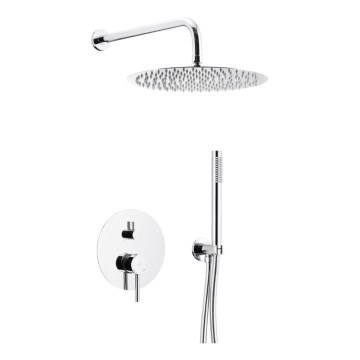 KFA Armatura 5039-501-00 - Tuš set s podometno pipo MOZA sijajni krom