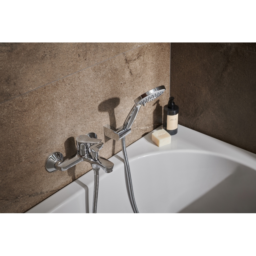 KFA Armatura 5244-510-00 - Bath set z tap MORRIS sijajni krom