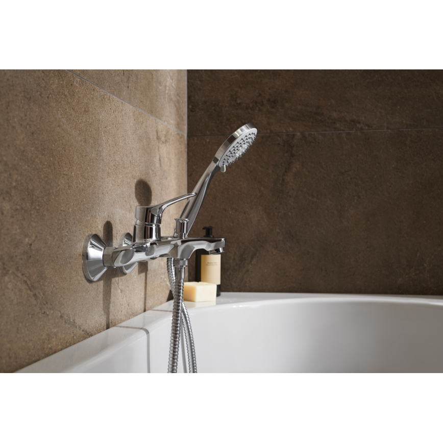 KFA Armatura 5244-510-00 - Bath set z tap MORRIS sijajni krom