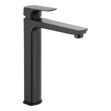 KFA Armatura 5532-612-81 - Pipa za umivalnik MOKAIT 27,9 cm medenina/mat črna