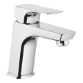 KFA Armatura 5532-815-00 - Pipa za umivalnik + odtok s prelivom MOKAIT 13,9 cm sijajni krom