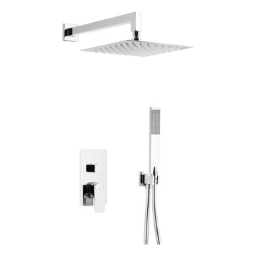 KFA Armatura 5539-511-00 - Tuš set s podometno pipo MOKAIT sijajni krom