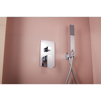 KFA Armatura 5539-511-00 - Tuš set s podometno pipo MOKAIT sijajni krom