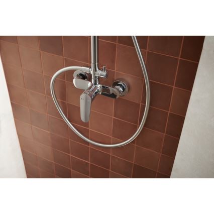 KFA Armatura 5556-910-00 - Tuš set s pipo OTAVA sijajni krom