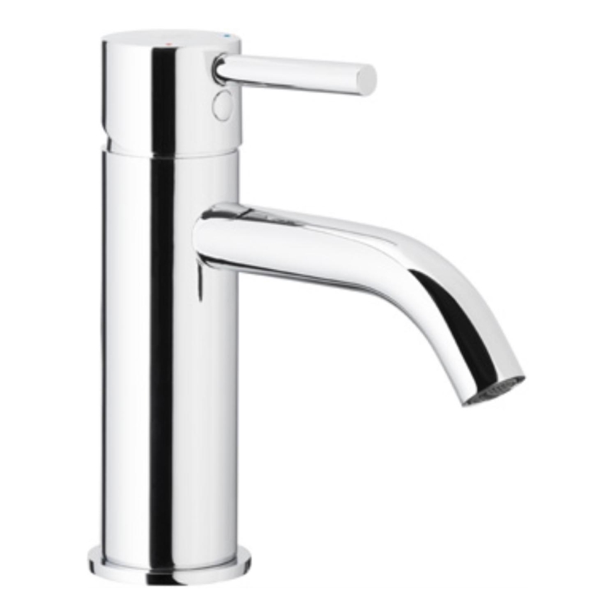 KFA Armatura 5822-815-00 - Pipa za umivalnik + odtok NEDA 16,5 cm sijajni krom