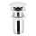 KFA Armatura 660-253-00 - Odpadni bazen brez preliva CLICK-CLACK pr. 6,6 cm sijajni krom