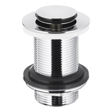 KFA Armatura 660-353-00 - Odpadni bazen brez preliva CLICK-CLACK pr. 6,2 cm sijajni krom
