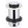 KFA Armatura 660-353-00 - Odpadni bazen brez preliva CLICK-CLACK pr. 6,2 cm sijajni krom