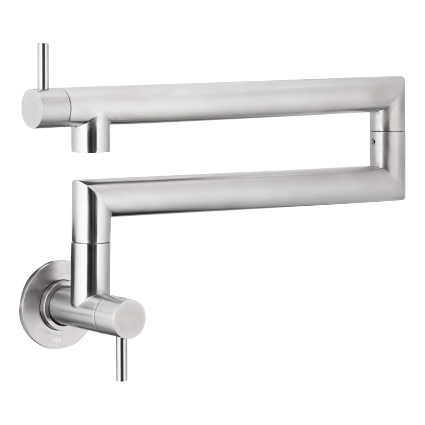 KFA Armatura 6623-030-22 - Kuhinjska pipa z zgibom DUERO POT FILLER nerjaveče jeklo