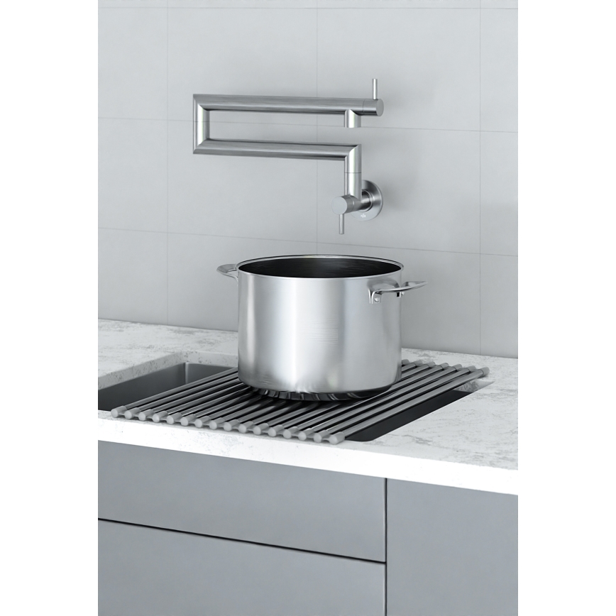 KFA Armatura 6623-030-22 - Kuhinjska pipa z zgibom DUERO POT FILLER nerjaveče jeklo