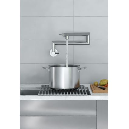 KFA Armatura 6623-030-22 - Kuhinjska pipa z zgibom DUERO POT FILLER nerjaveče jeklo