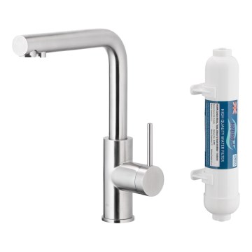 KFA Armatura 6623-912-22 - Pipa za filtrirano vodo DUERO PURE nerjaveče jeklo + filter