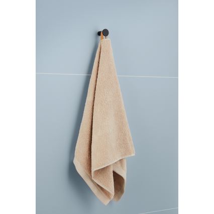 KFA Armatura 864-020-81 - Stenska kljuka TOWEL nerjaveče jeklo/mat črna