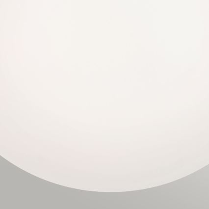 Kichler - Stropna svetilka ALBERS 1xE27/40W/230V premer 20,3 cm črna