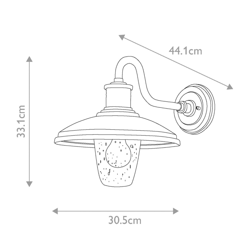 Kichler - Zunanja svetilka ALLENBURY 1xE27/40W/230V IP44