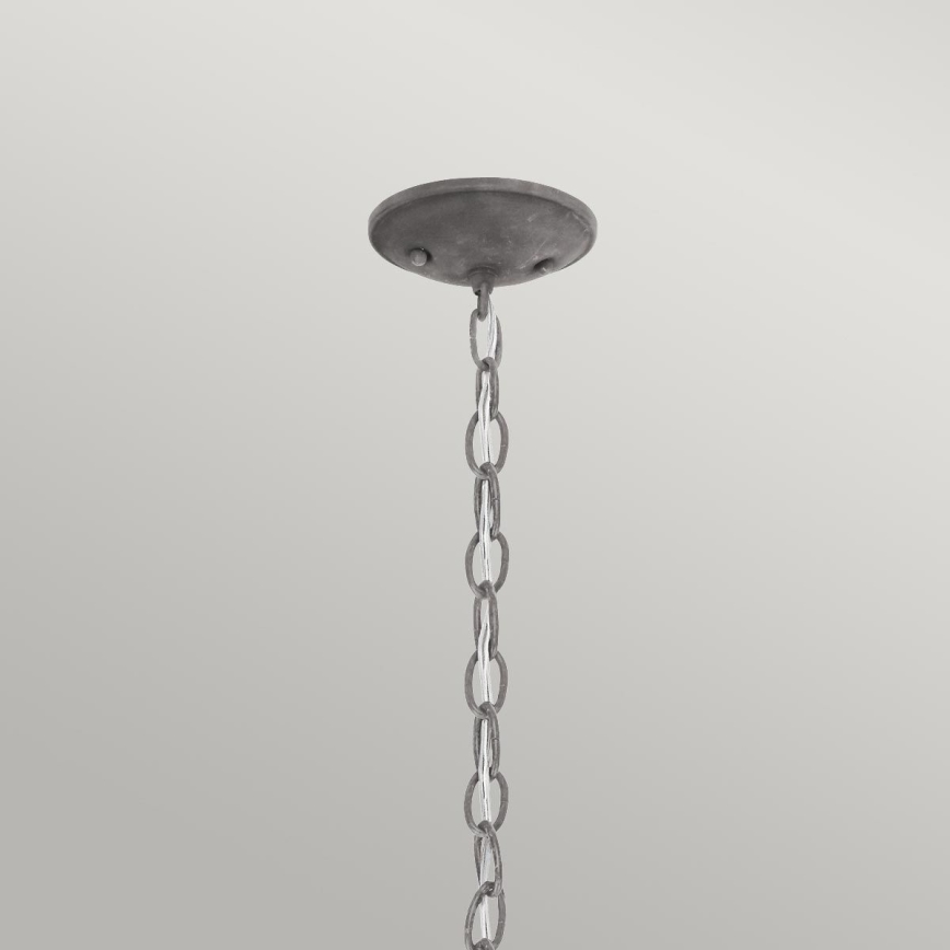 Kichler - Zunanji lestenec na verigi BRIDGE POINT 1xE27/60W/230V IP44