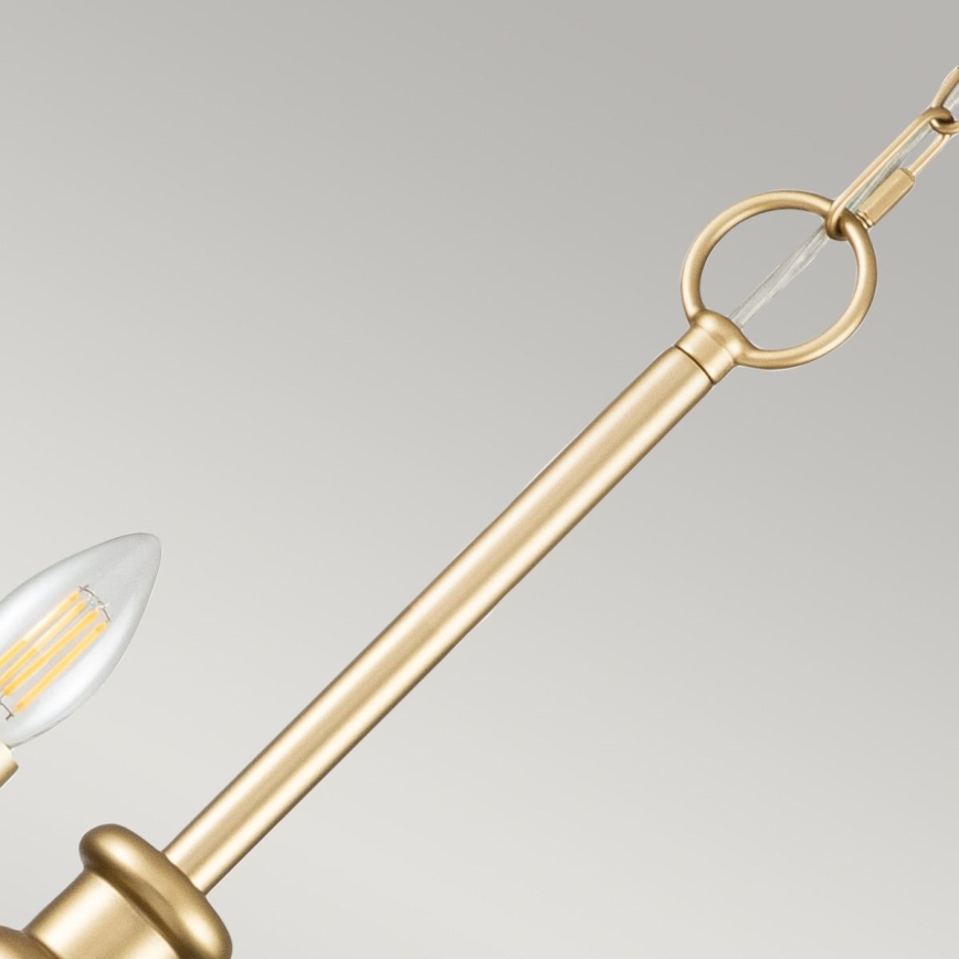 Kichler - Lestenec na verigi. CAPITOL HILL 12xE14/40W/230V zlata