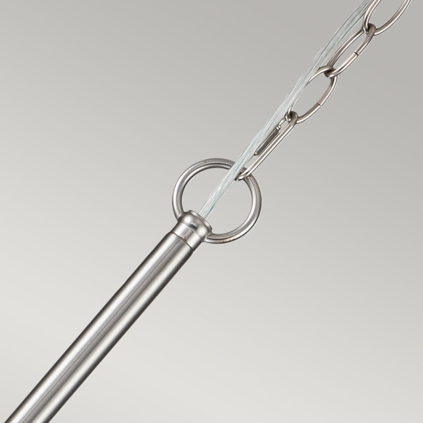 Kichler - Lestenec na verigi CAPITOL HILL 6xE14/40W/230V matni krom