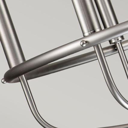 Kichler - Lestenec na verigi CAPITOL HILL 6xE14/40W/230V matni krom