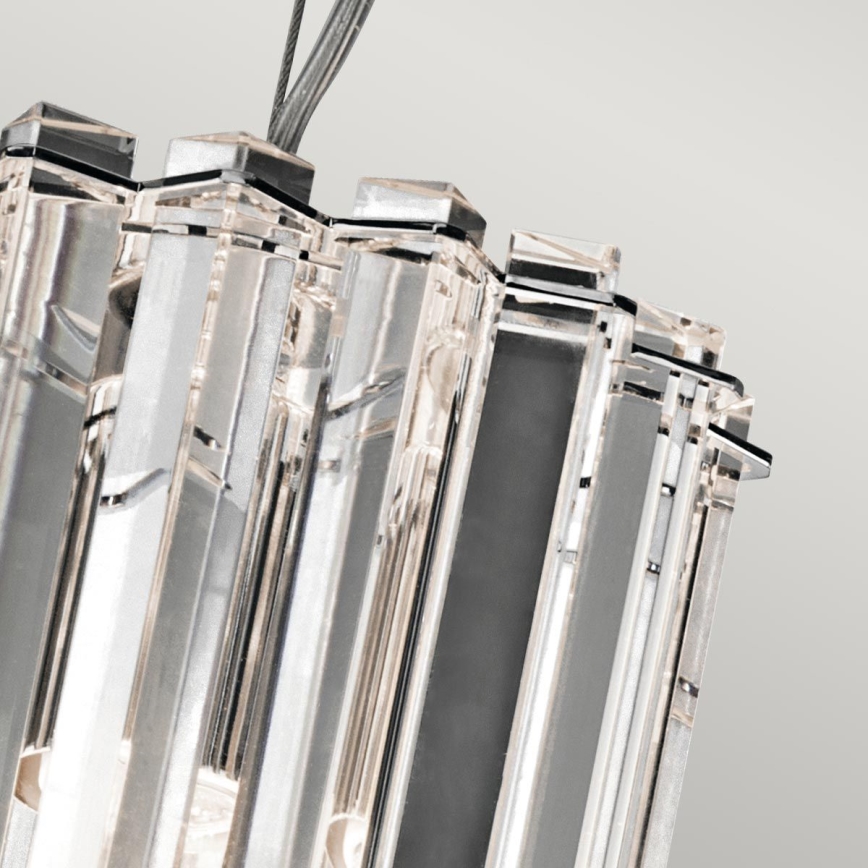 Kichler - LED Kopalniški lestenec na vrvici CRYSTAL SKYE 2xG9/3W/230V IP44
