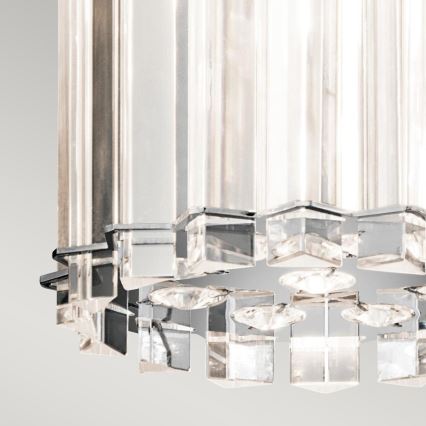 Kichler - LED Kopalniški lestenec na vrvici CRYSTAL SKYE 2xG9/3W/230V IP44