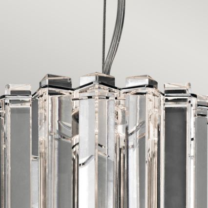 Kichler - LED Kopalniški lestenec na vrvici CRYSTAL SKYE 2xG9/3W/230V IP44
