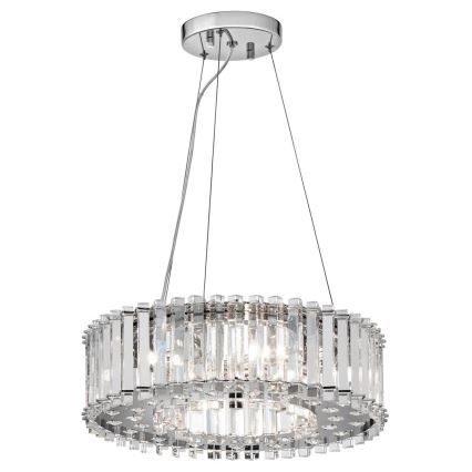 Kichler - LED Kopalniški lestenec na vrvici CRYSTAL SKYE 6xG9/3W/230V IP44