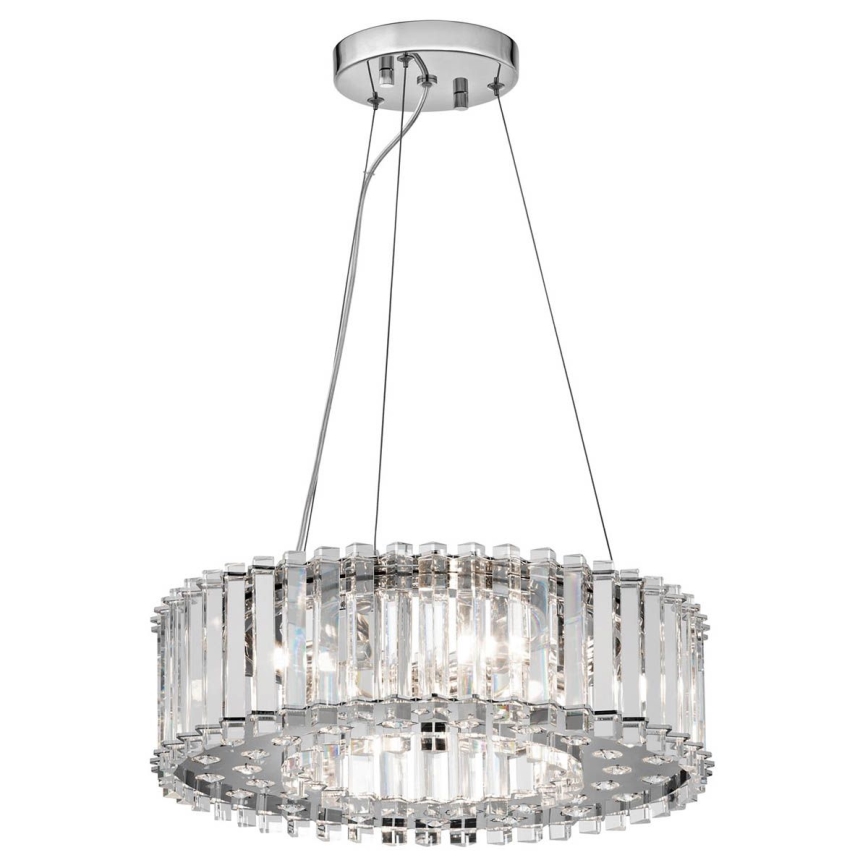 Kichler - LED Kopalniški lestenec na vrvici CRYSTAL SKYE 6xG9/3W/230V IP44