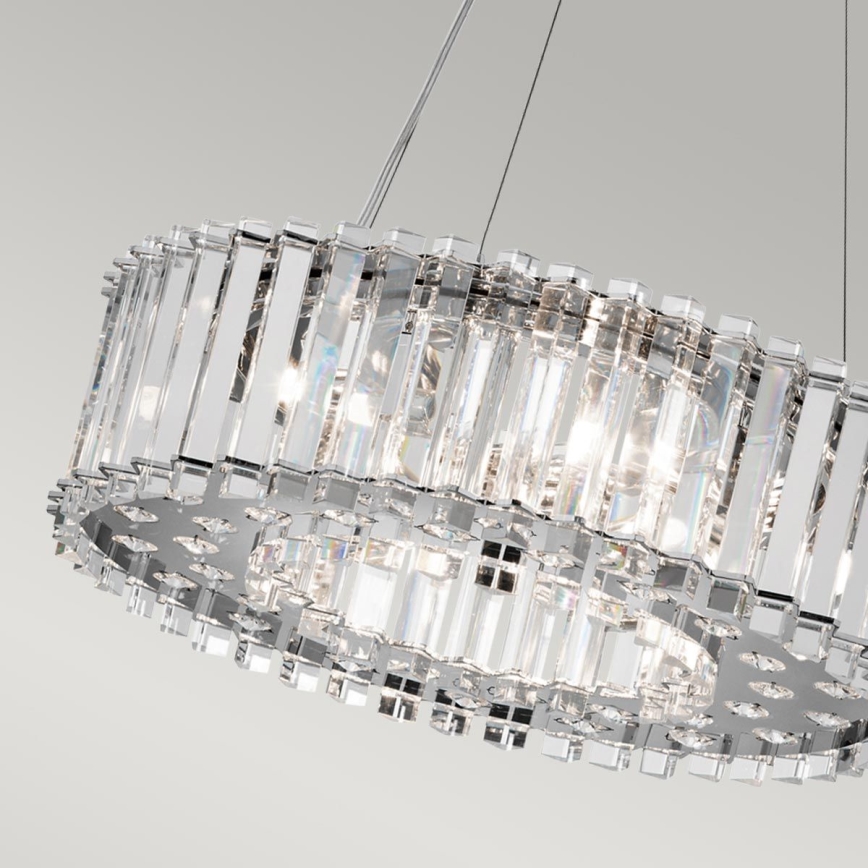 Kichler - LED Kopalniški lestenec na vrvici CRYSTAL SKYE 6xG9/3W/230V IP44