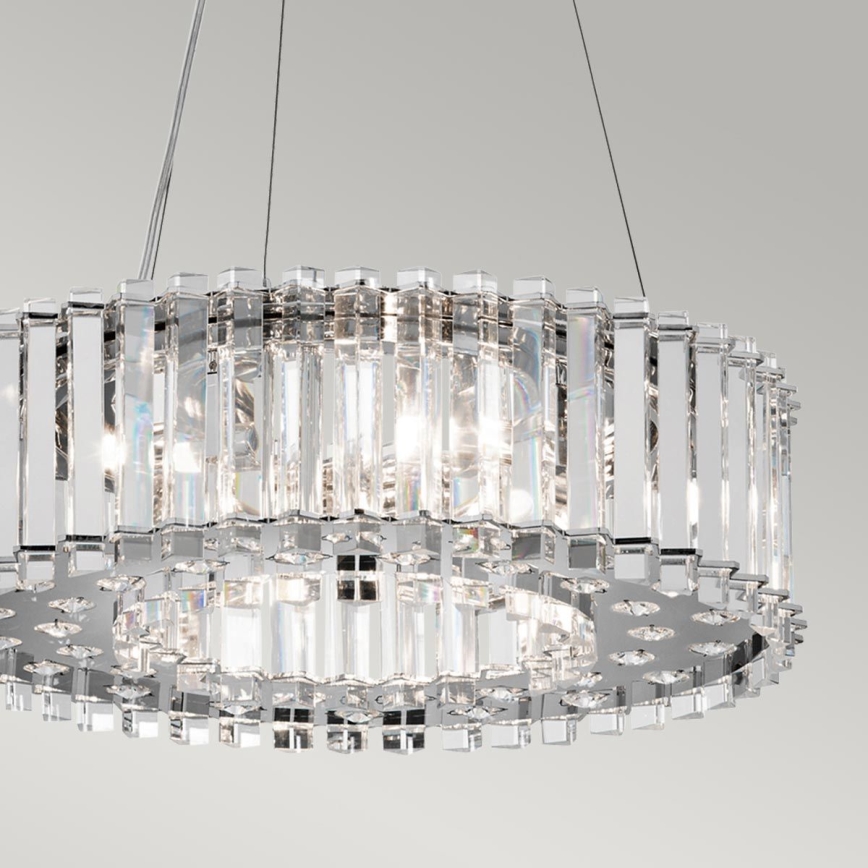Kichler - LED Kopalniški lestenec na vrvici CRYSTAL SKYE 6xG9/3W/230V IP44