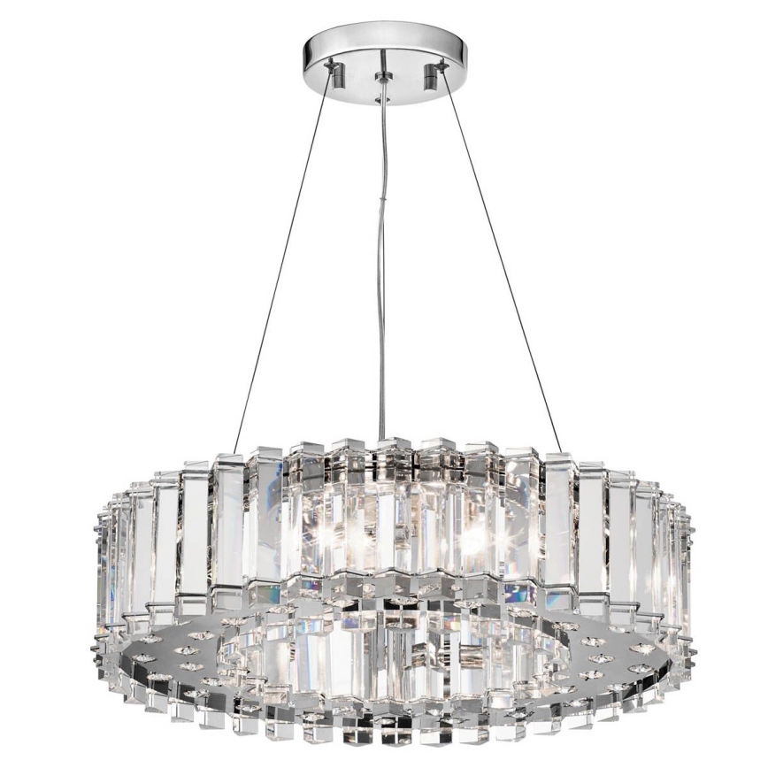 Kichler - LED Kopalniški lestenec na vrvici CRYSTAL SKYE 8xG9/3W/230V IP44