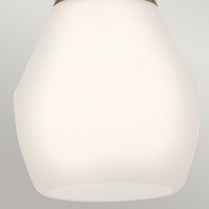 Kichler - Lestenec na drogu DEELA 1xE27/60W/230V pr. 17,8 cm medenina