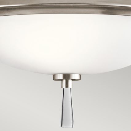 Kichler - Lestenec DREYFUS 3xE27/60W/230V mat krom
