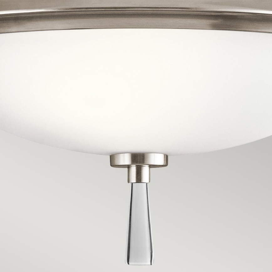 Kichler - Lestenec DREYFUS 3xE27/60W/230V mat krom