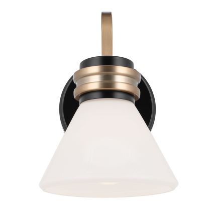 Kichler - LED Kopalniška stenska svetilka FARUM 1xG9/3W/230V IP44 črna/medenina