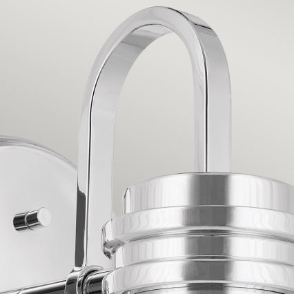Kichler - LED Kopalniška stenska svetilka FARUM 1xG9/3W/230V IP44 sijajni krom