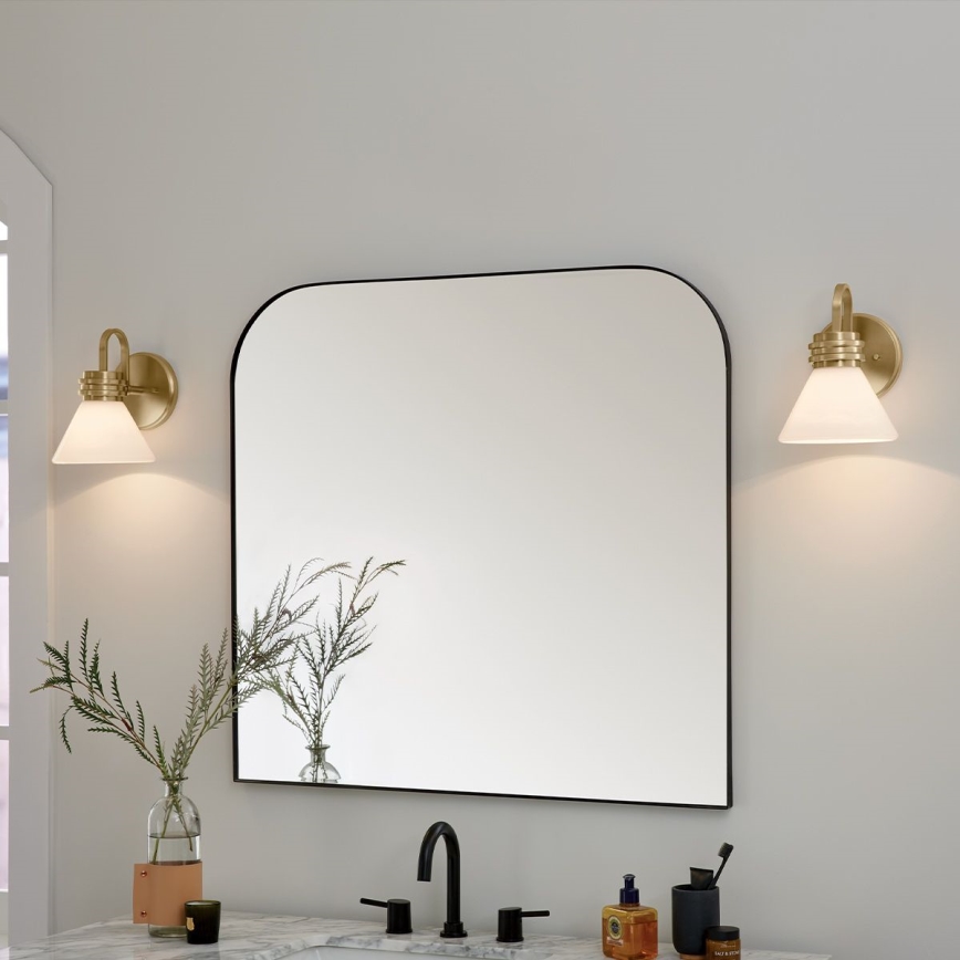 Kichler - LED Kopalniška stenska svetilka FARUM 1xG9/3W/230V IP44 medenina