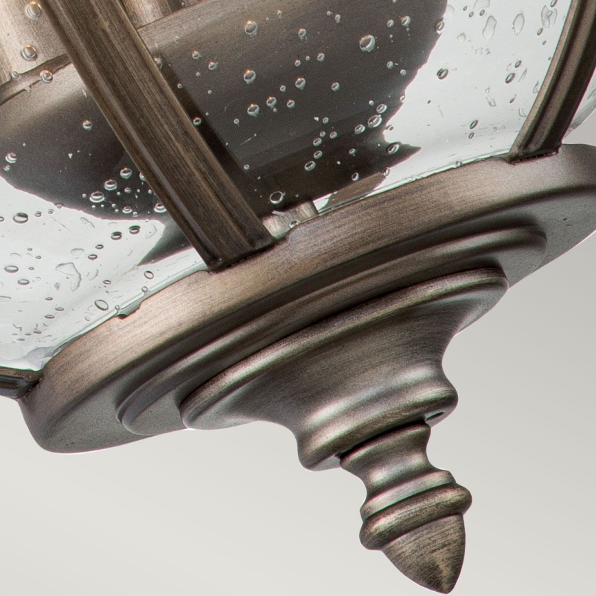 Kichler - Zunanja stenska svetilka HALLERON 3xE14/40W/230V IP44