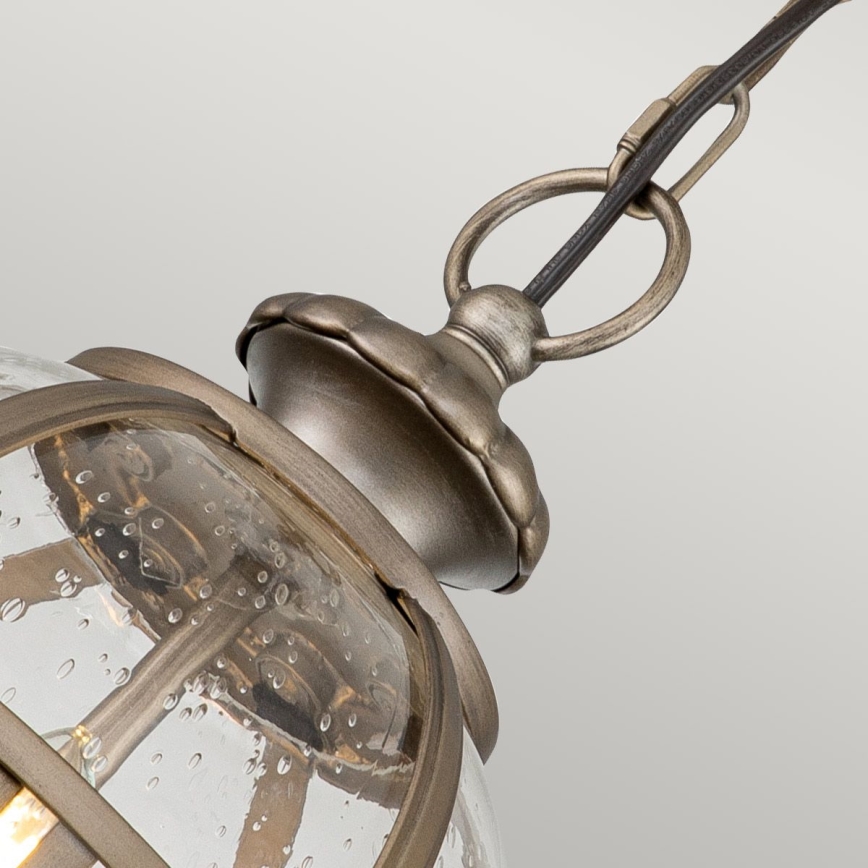 Kichler - Zunanji lestenec na verigi HALLERON 3xE14/40W/230V IP44